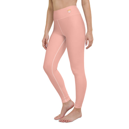 Bubblegum "Jubilee" Yoga Leggings (Solid Color)