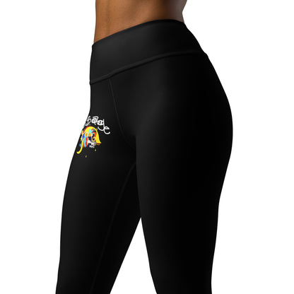 ‘’Pharaoh” Black Yoga Leggings *