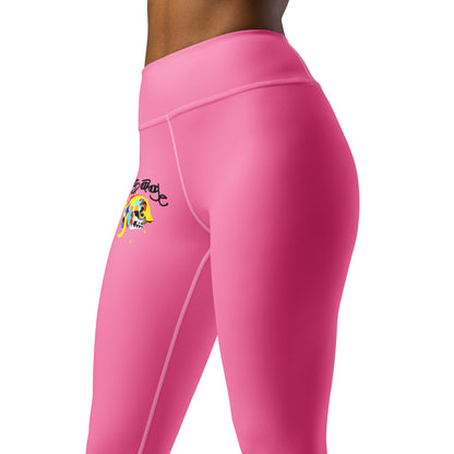 ‘’Pharaoh” Cotton Candy Yoga Leggings