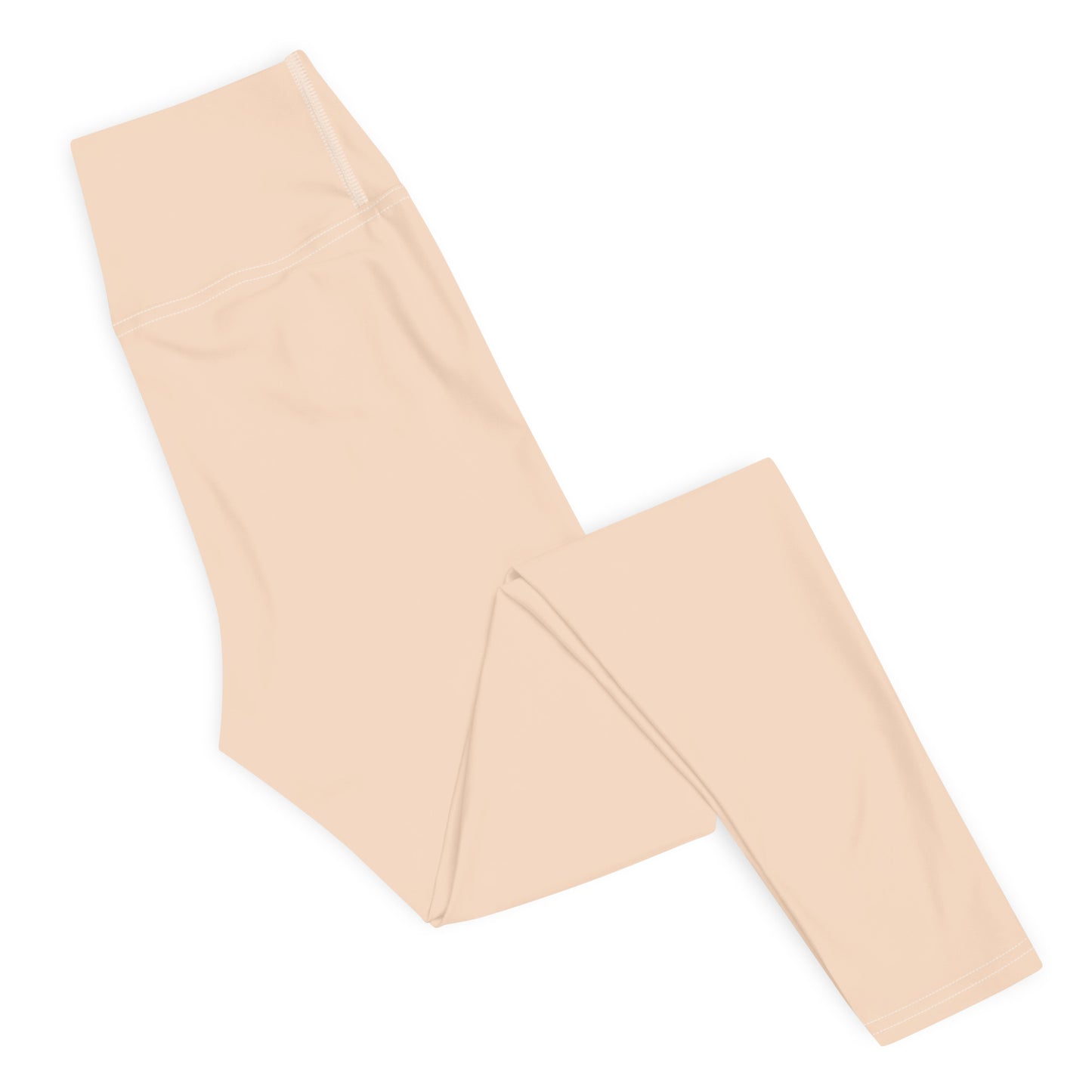 Almond Cream "Jubilee" Yoga Leggings (Solid Color)