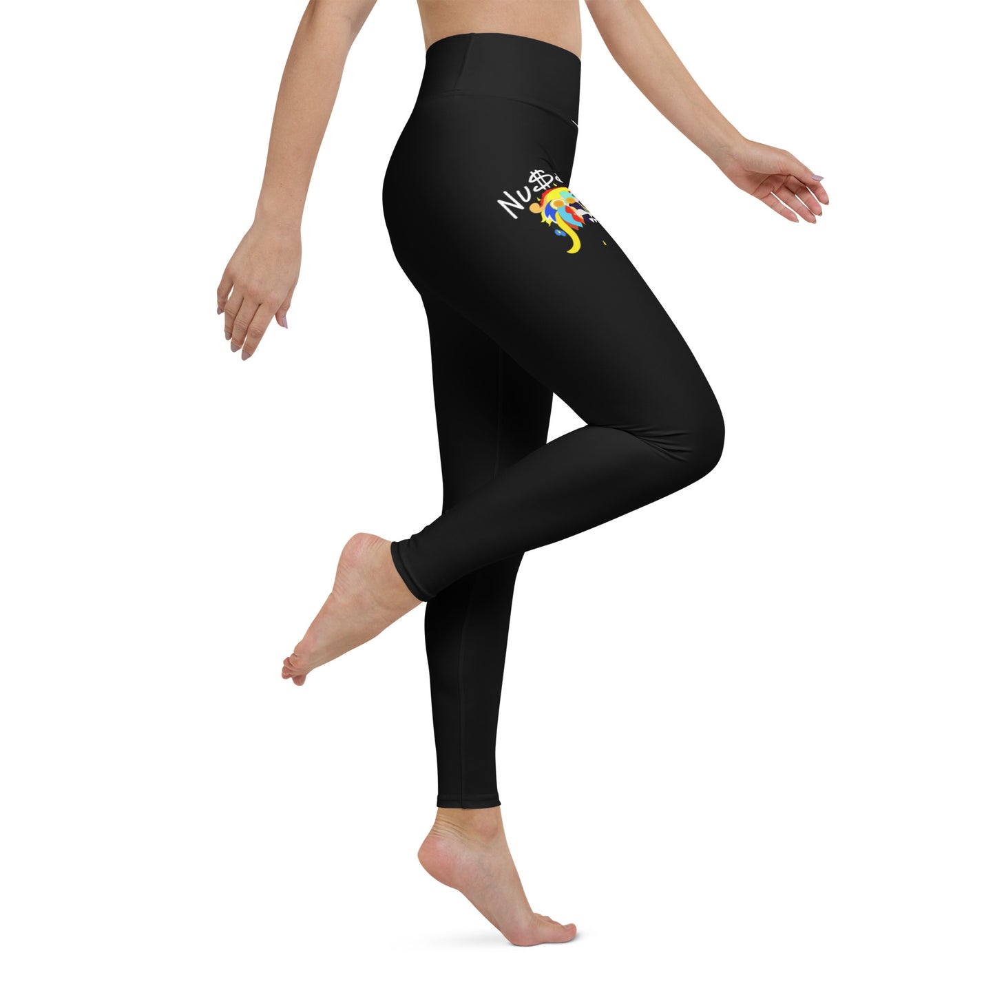 ‘’Pharaoh” Black Yoga Leggings *