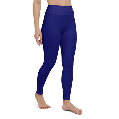 Navy Blue "Jubilee" Yoga Leggings (Solid Color)