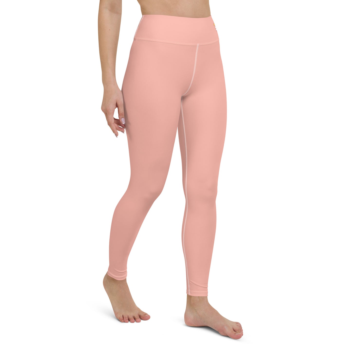 Bubblegum "Jubilee" Yoga Leggings (Solid Color)