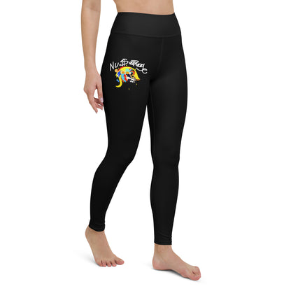 ‘’Pharaoh” Black Yoga Leggings *