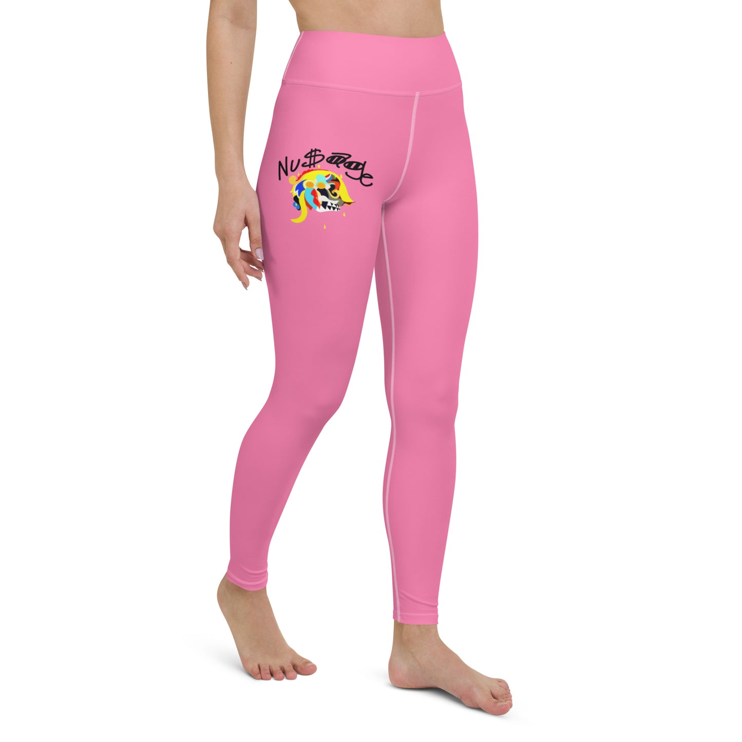 ‘’Pharaoh” Cotton Candy Yoga Leggings