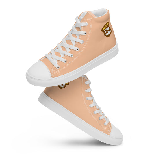 Sand Beach Tan & Brown "The Classic's" High Top Canvas Shoes (Men's)