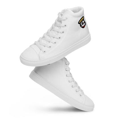 White "The Classic's" High Top Canvas Shoes (Men's)