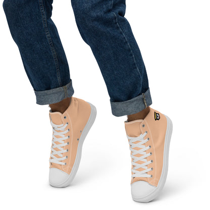 Sand Beach Tan "The Classic's" High Top Canvas Shoes (Men's)