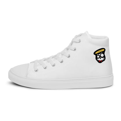 White "The Classic's" High Top Canvas Shoes (Men's)