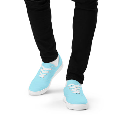 Cloud Blue "The Classic's" Low Lace-up Canvas Shoes (Men's)