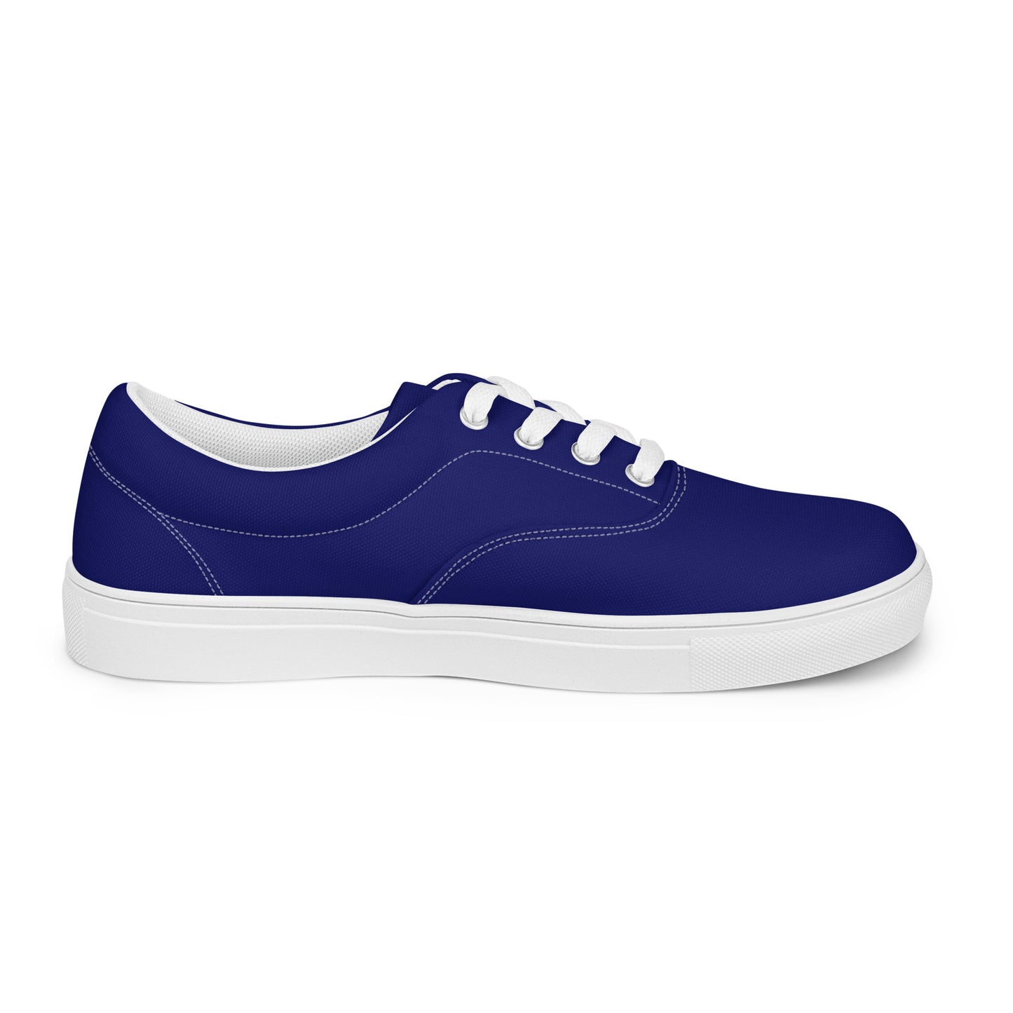 Royal Blue Pharaoh "The Classic's" Low Lace-up Canvas Shoes (Men's) 1