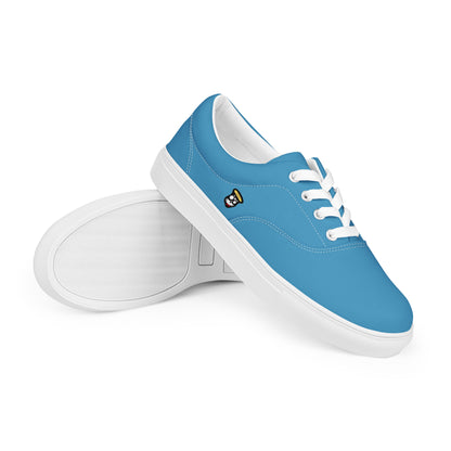 Ocean Blue "The Classic's" Low Lace-up Canvas Shoes (Men's)