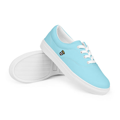 Cloud Blue "The Classic's" Low Lace-up Canvas Shoes (Men's)