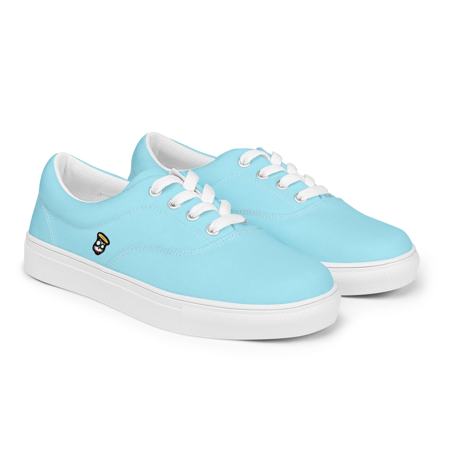 Cloud Blue "The Classic's" Low Lace-up Canvas Shoes (Men's)