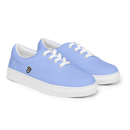 Powder Blue Pharaoh "The Classic's" Low Lace-up Canvas Shoes (Men's)