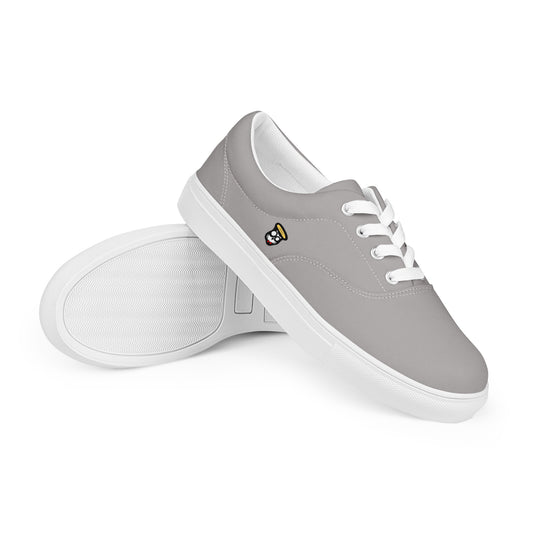 Gray Pharaoh "The Classic's" Low Lace-up Canvas Shoes (Men's)