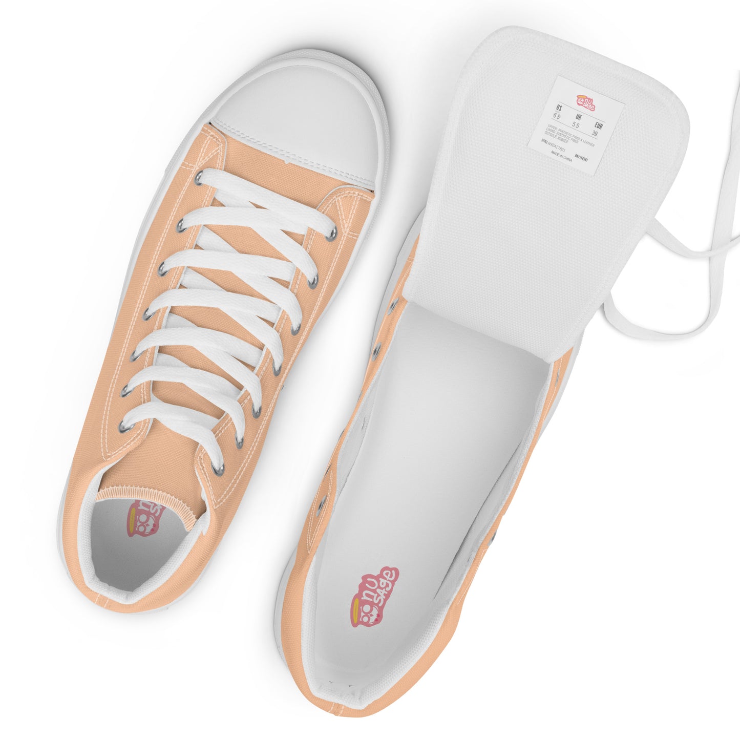 Sandy Beach "The Classic's" High Top Canvas Shoes (Women's)