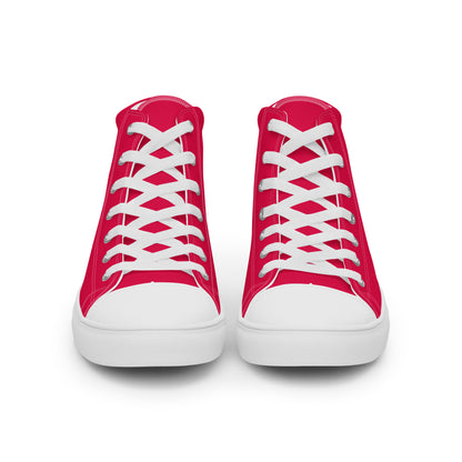 Valentine Pink Jubilee "The Classic's" High Top Canvas Shoes (Women's)