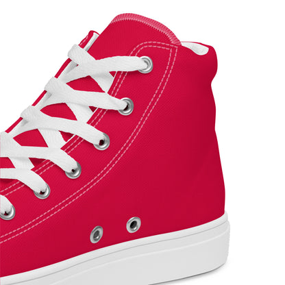 Valentine Pink Jubilee "The Classic's" High Top Canvas Shoes (Women's)