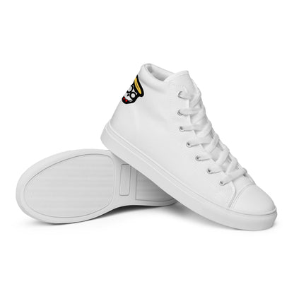 White "The Classic's" High Top Canvas Shoes (Women's)