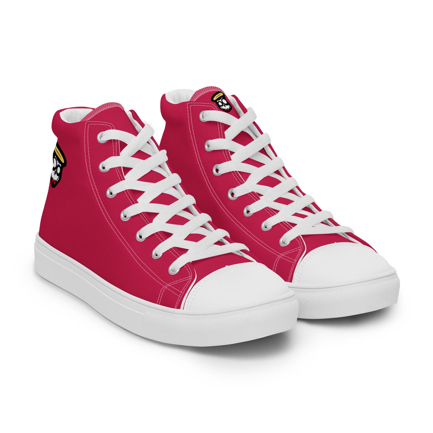 Magenta Pink Grace "The Classic's" High Top Canvas Shoes (Women's)