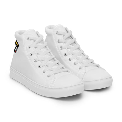 White "The Classic's" High Top Canvas Shoes (Women's)