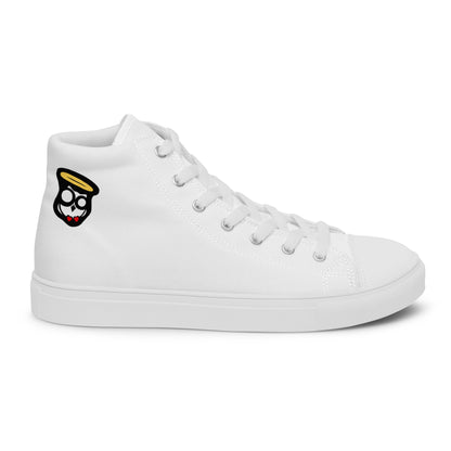 White "The Classic's" High Top Canvas Shoes (Women's)