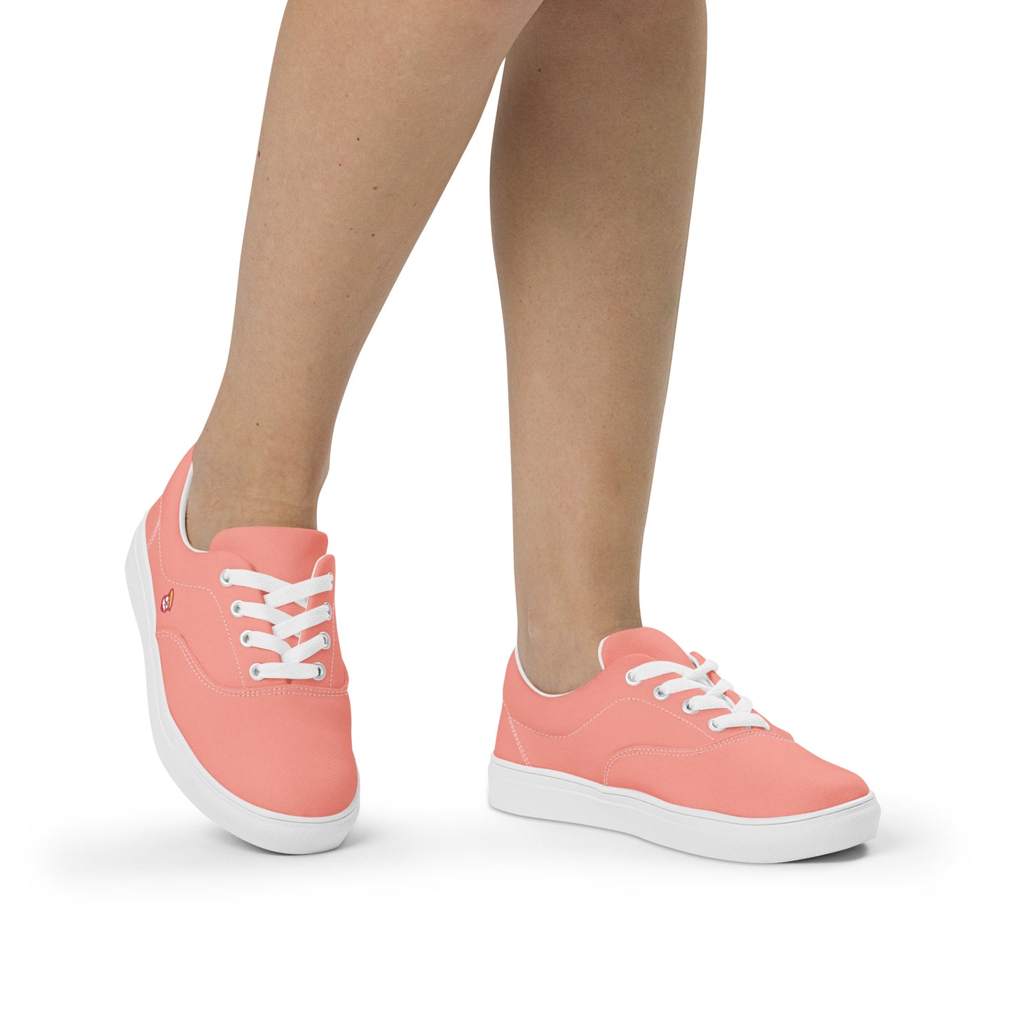 Rose Bud "The Classic's" Low Lace-up Canvas Shoes (Women's)