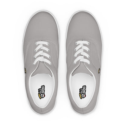 Gray Drips Pharaoh "The Classic's" Low Lace-up Canvas Shoes (Women's)