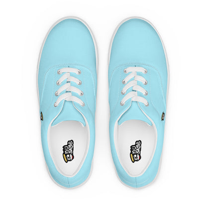 Sky Blue Pharaoh "The Classic's" Low Lace-up Canvas Shoes (Women's)