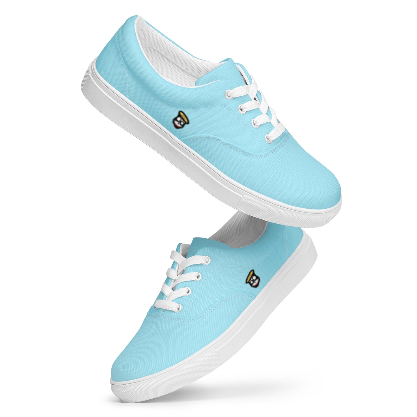 Sky Blue Pharaoh "The Classic's" Low Lace-up Canvas Shoes (Women's)