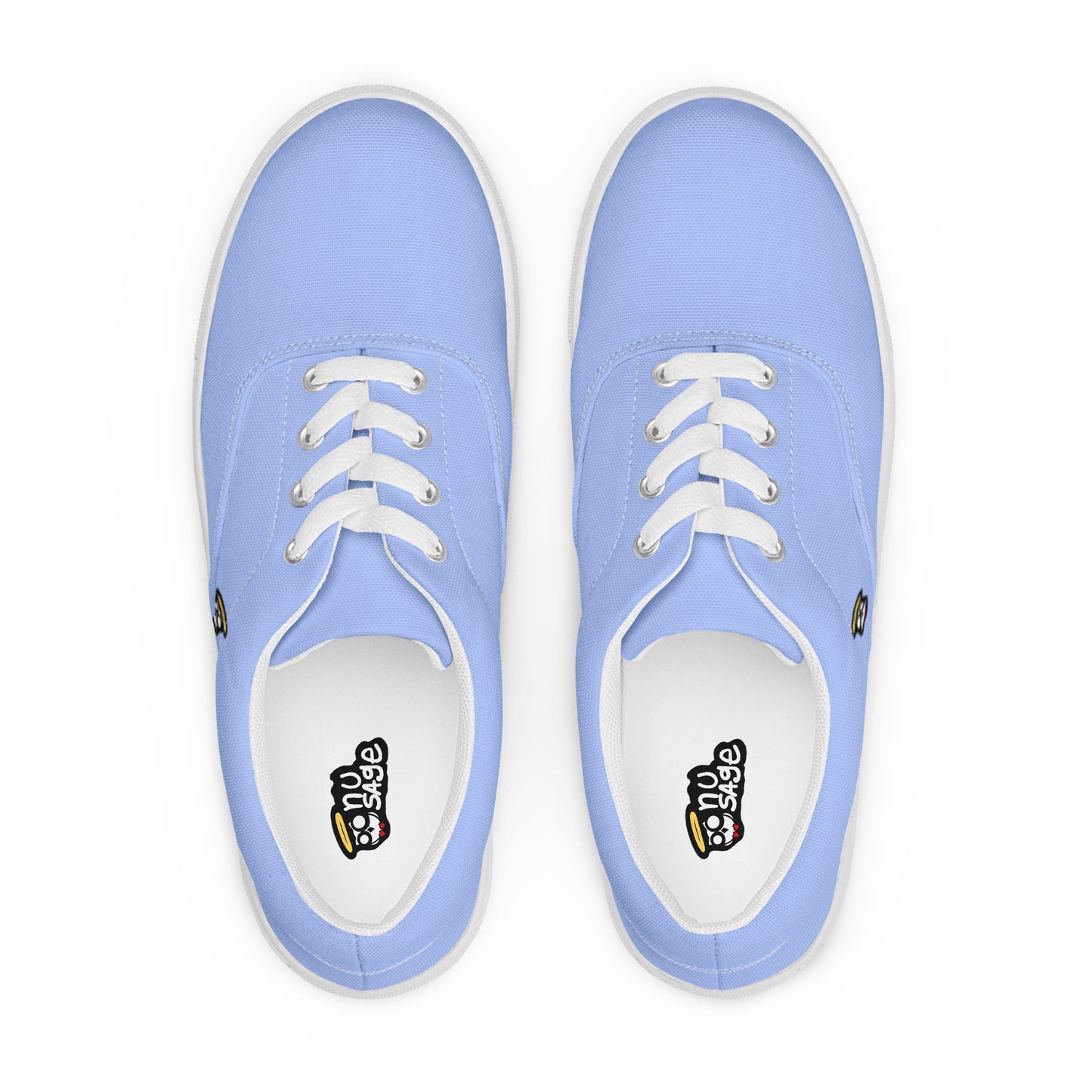 Powder Blue Pharaoh "The Classic's" Low Lace-up Canvas Shoes (Women's)