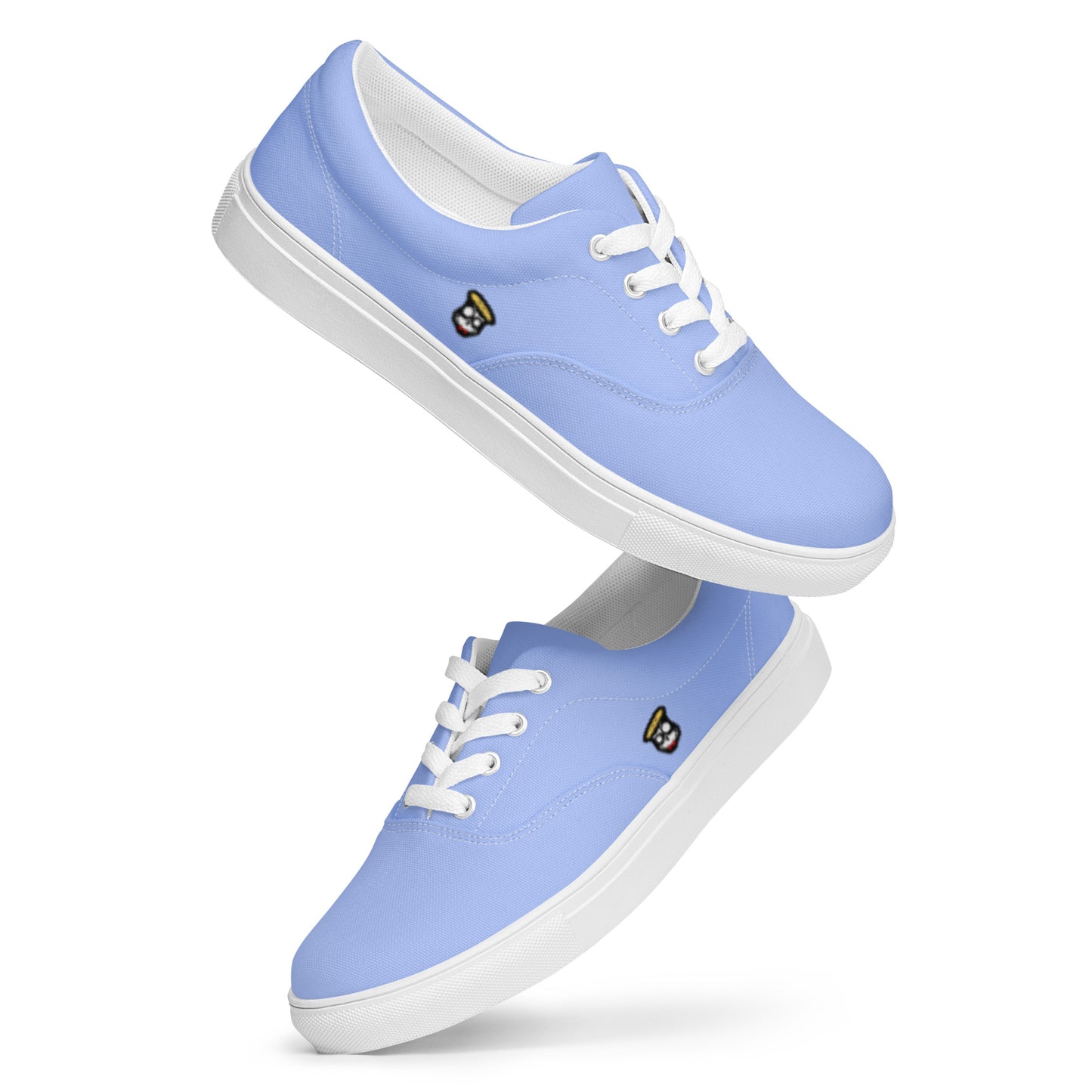 Powder Blue Pharaoh "The Classic's" Low Lace-up Canvas Shoes (Women's)