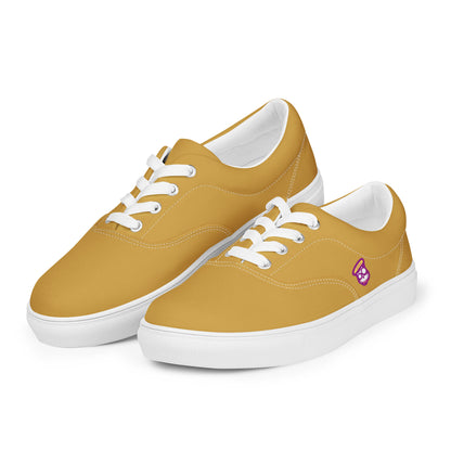 Dijon Gold "Jubilee" "The Classic's" Low Lace-up Canvas Shoes (Women's)