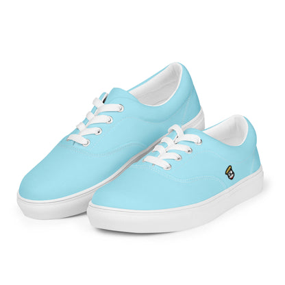 Sky Blue Pharaoh "The Classic's" Low Lace-up Canvas Shoes (Women's)