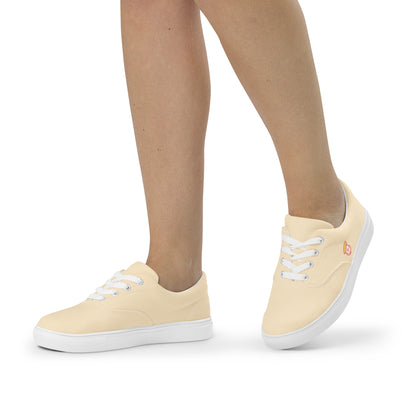 Creamy Dragon "The Classic's" Low Lace-up Canvas Shoes (Women's)