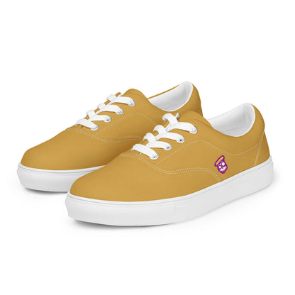 Dijon Gold "Jubilee" "The Classic's" Low Lace-up Canvas Shoes (Women's)