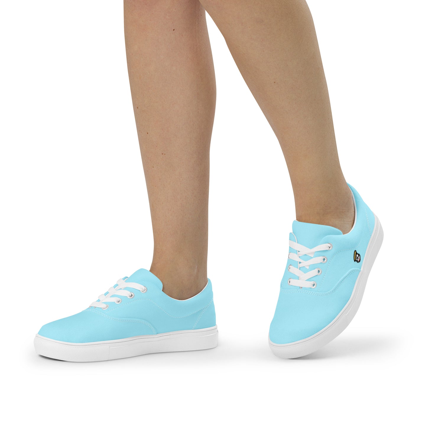 Sky Blue Pharaoh "The Classic's" Low Lace-up Canvas Shoes (Women's)