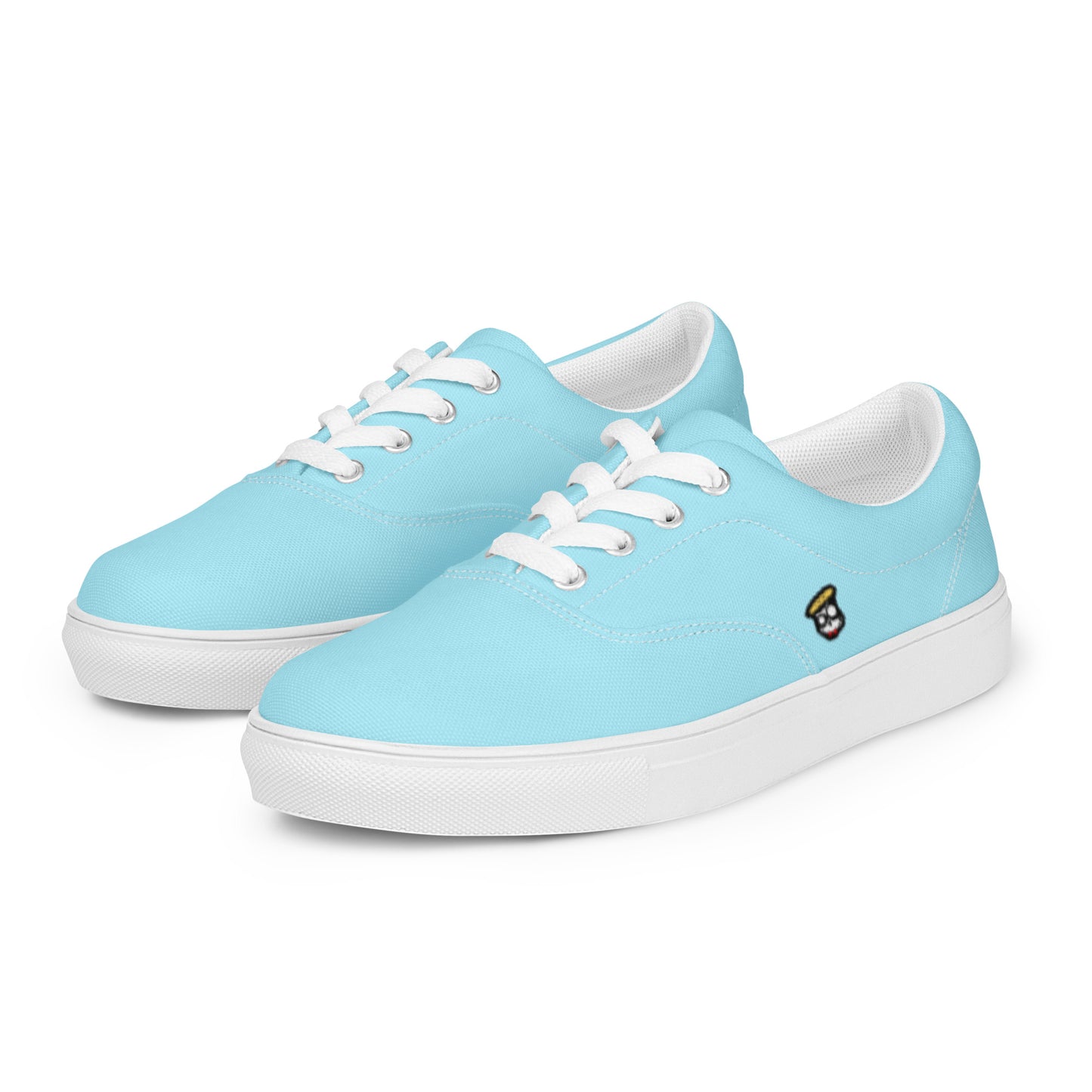 Sky Blue Pharaoh "The Classic's" Low Lace-up Canvas Shoes (Women's)