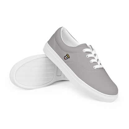 Gray Drips Pharaoh "The Classic's" Low Lace-up Canvas Shoes (Women's)